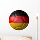 German Soccer Ball Type Wall Decal