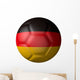 German Soccer Ball Type Wall Decal