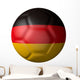 German Soccer Ball Type Wall Decal
