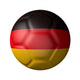 German Soccer Ball Type Wall Decal