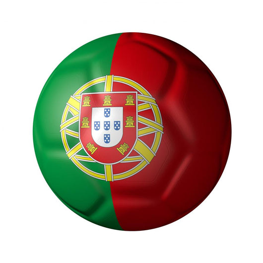 Portuguese Soccer Ball Type Flag Wall Decal