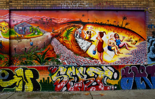 San Francisco Grafitti 4 Wall Mural