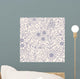 Seamless Floral Pattern Wall Decal Design 9