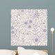 Seamless Floral Pattern Wall Decal Design 9