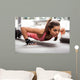 Doing Some Push Ups at the Gym 