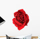 Red Rose Wall Decal