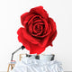 Red Rose Wall Decal
