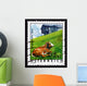 Postage Stamp Austria 2002 Cow in Pasture, Tyrol Province Wall Mural