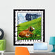 Postage Stamp Austria 2002 Cow in Pasture, Tyrol Province Wall Mural