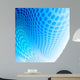 Modern Blue Abstract Wall Decal