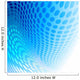 Modern Blue Abstract Wall Decal