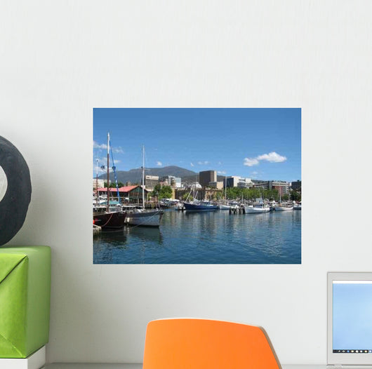 Hobart Harbour December 2008 Wall Decal