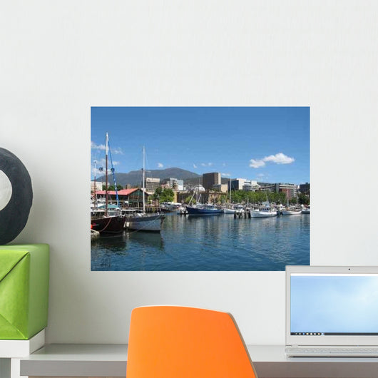 Hobart Harbour December 2008 Wall Decal
