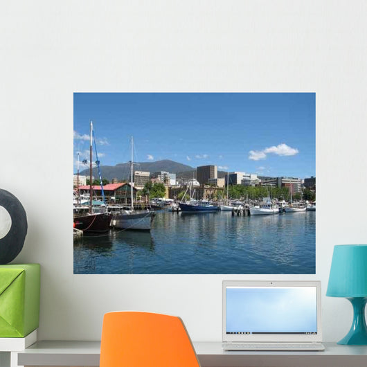 Hobart Harbour December 2008 Wall Decal