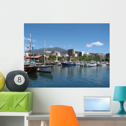 Hobart Harbour December 2008 Wall Decal