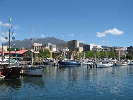Hobart Harbour December 2008 Wall Decal