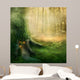 Fantasy tree house Wall Mural