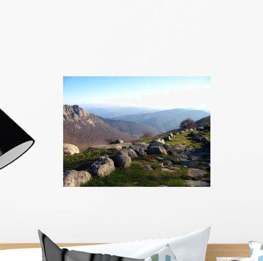 Mountain Landscape Wall Decal