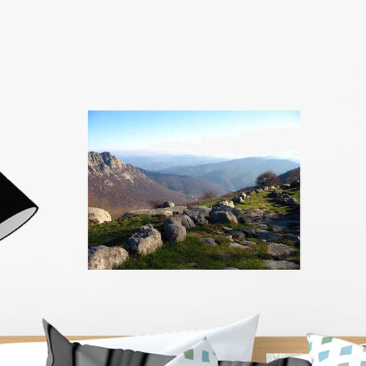 Mountain Landscape Wall Decal