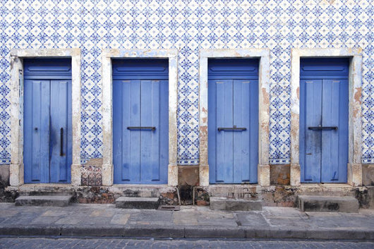 Portuguese Brazilian Colonial Architecture Sao Luis Brazil 