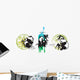 all pandas love bamboos Wall Decal
