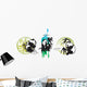 all pandas love bamboos Wall Decal
