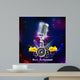 Vintage Microphone Wall Mural