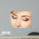 eyes makeup of mid adult woman 