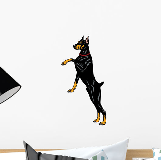 Doberman Pinscher Wall Decal