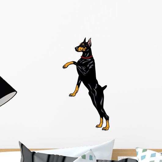 Doberman Pinscher Wall Decal