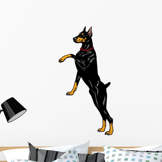 Doberman Pinscher Wall Decal