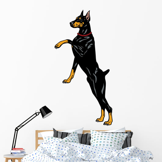 Doberman Pinscher Wall Decal