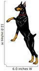 Doberman Pinscher Wall Decal