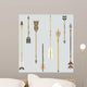 Vector set of colorful ethnic arrows 