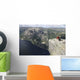Two Hikers Look down Wall Decal