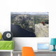 Two Hikers Look down Wall Decal
