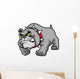 classic bulldog pose Wall Decal