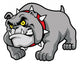 classic bulldog pose Wall Decal