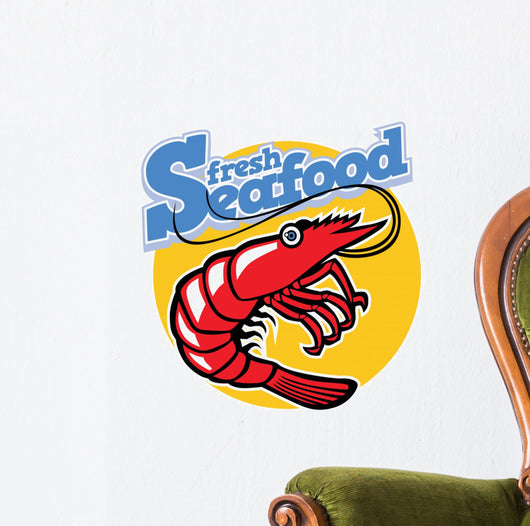 prawn Wall Decal