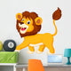 Lion Walking Wall Decal