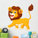 Lion Walking Wall Decal