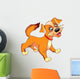 The funny puppy Wall Decal