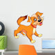 The funny puppy Wall Decal