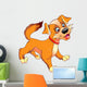 The funny puppy Wall Decal