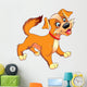 The funny puppy Wall Decal