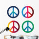 peace symbols Wall Decal