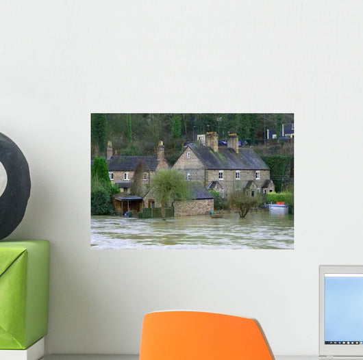 Flood Water Ironbridge Gorge Wall Decal