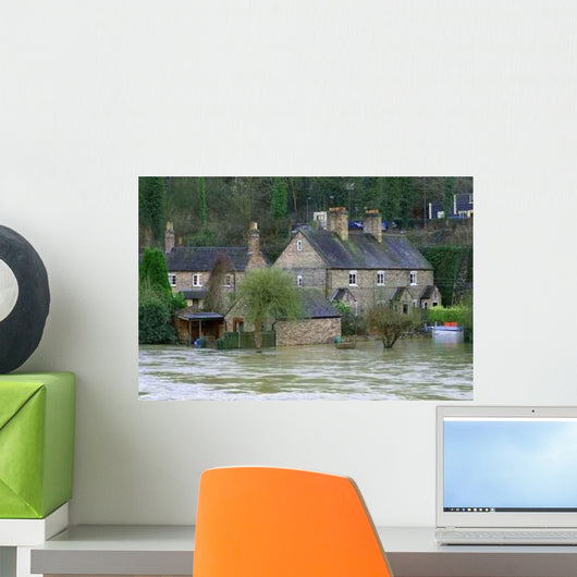 Flood Water Ironbridge Gorge Wall Decal