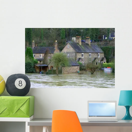 Flood Water Ironbridge Gorge Wall Decal