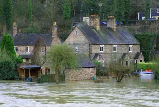 Flood Water Ironbridge Gorge Wall Decal